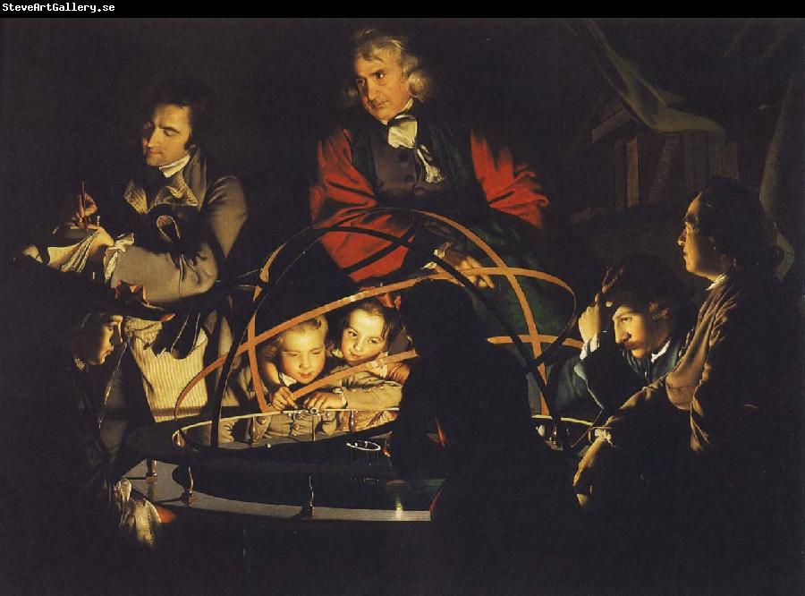 Joseph Wright Instrument of the solar system